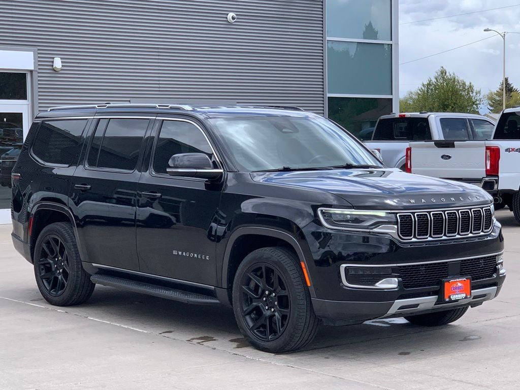 2022 Jeep Wagoneer — rear three-quarter view