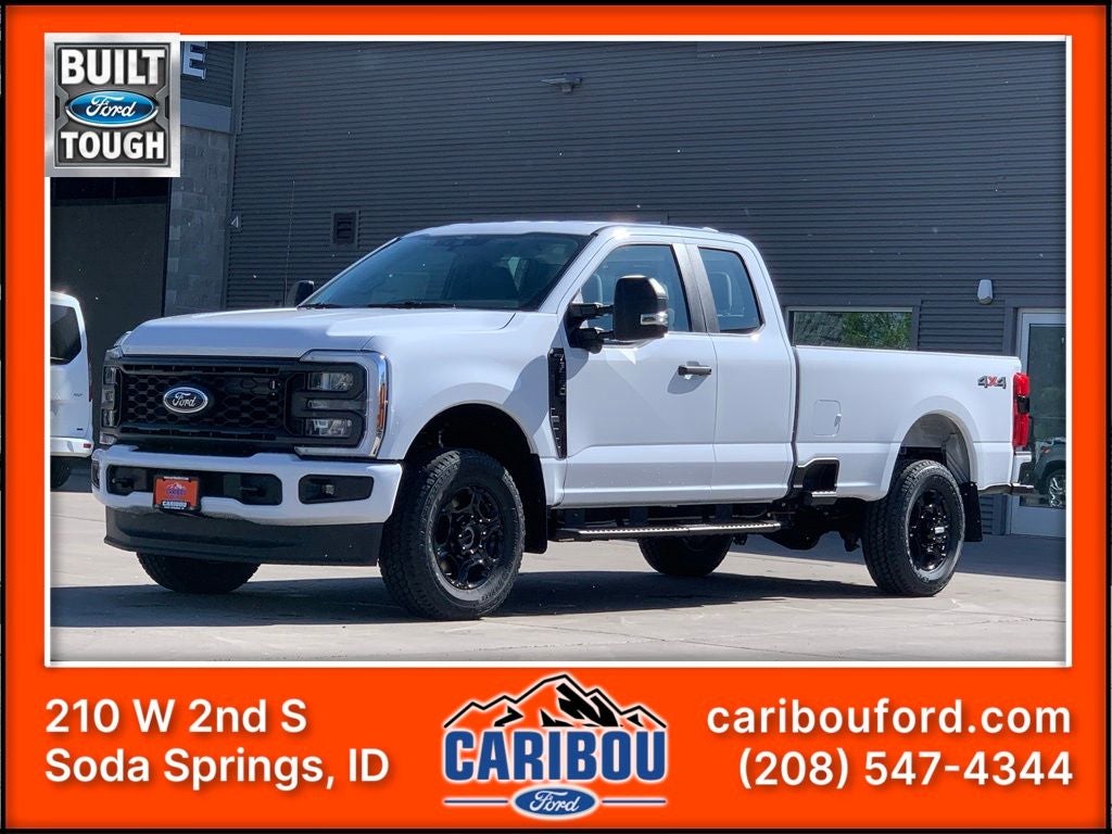 2026 Ford F-350SD XL in Oxford White — front three-quarter view