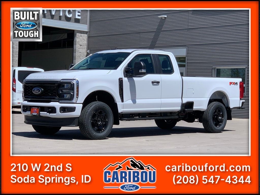 2026 Ford F-350SD XL in Oxford White — front three-quarter view