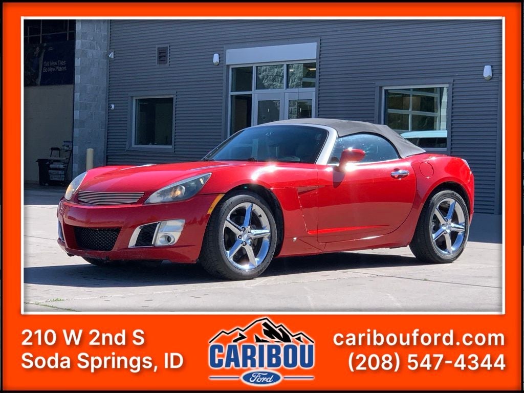 2007 Saturn Sky Red Line in Chili Pepper Red — front three-quarter view